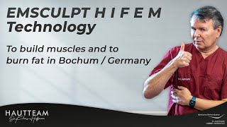 🇬🇧 EMSCULPT H I F E M Technology to build muscles and to burn fat available in Bochum Germany 🇬🇧 [upl. by Anahpets]