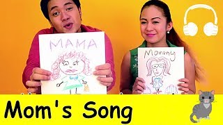 Moms Song Mothers Day Song  Family Sing Along  Muffin Songs [upl. by Annnora]