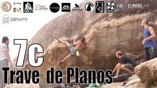 Trave de Planos 7C  Torrelodones Boulder  Sector Patoneros [upl. by Zamir]