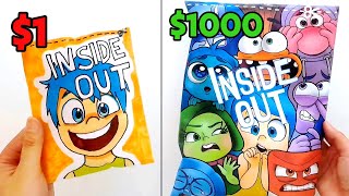 Paper diy 1 VS 100 BLIND BAG  Inside out edition  tutorial  ASMR [upl. by Solly]