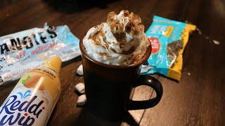 Vegan hot cocoa recipe video [upl. by Airotna]