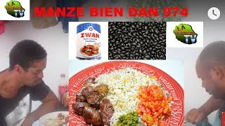 ROUGAIL SAUCISSE COKTAIL MANZE BIEN DAN 974 [upl. by Schertz]