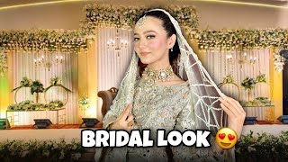 My Bridal look For Walima 😍 Dream pura Hogya  Sistrology  Rabia Faisal [upl. by Blessington]