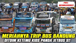 FULL BUS ARTIS PERTAMA KALI DITDIM IKUT TRIP BUS MANIA [upl. by Hayidah143]