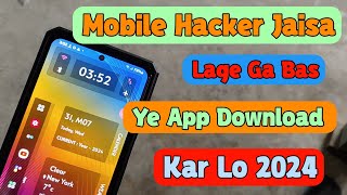 phone को हैकर जैसा बनाए  Hcking theme for android  Hacking device  its Deepak [upl. by Yliah]