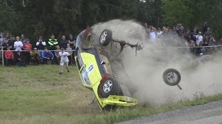 Best Of Rally 2023 Rolls Crashes amp Action [upl. by Ilohcin]