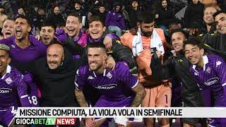 Conference  Missione compiuta la viola vola in semifinale [upl. by Devona248]