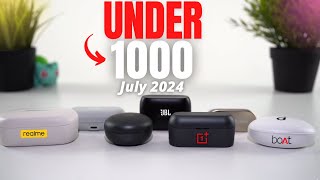 Top 5 Best Wireless Earbuds Under 1000 in 2024 l Best TWS Earbuds Under 1000 Rs ⚡⚡ [upl. by Asus]