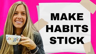 How to Make Habits Stick with Christina Stathopoulos [upl. by Aihsyn]