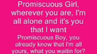 Promiscuous Girl  Nelly Furtado ft Timbaland WLYRICS [upl. by Aineval]