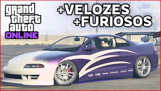 COMO MONTAR O MITSUBISHI ECLIPSE DO ROMAN PEARCE NO GTA ONLINE VELOZES E FURIOSOS 2 gtaonline [upl. by Marcel168]