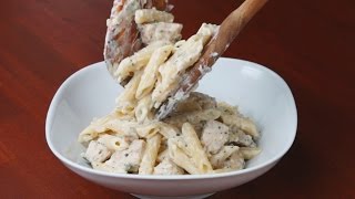 Easy Chicken Alfredo Penne [upl. by Emie228]