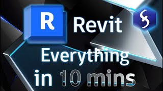 Revit  Tutorials for Beginners in 10 MINUTES   COMPLETE GUIDE [upl. by Kipper]