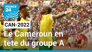 CAN2022  Le Cameroun termine en tête du groupe A devant le Burkina Faso • FRANCE 24 [upl. by Ecnarf460]