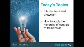 Webinar  Hierarchy of Fall Protection [upl. by Gokey]