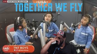 TNT Boys Sings Their First Single quotTogether We Flyquot LIVE on WISH USA  Reaction [upl. by Philemol]