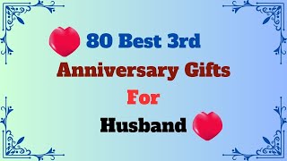 Best 3rd Anniversary Gifts For Husband  Anniversary Gift For Him  Wedding Anniversary Gifts Ideas [upl. by Kaete366]