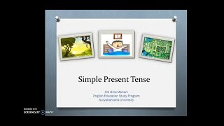 Screencast o matic  Simple Present Tense [upl. by Leonard]