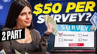 Earn 50 For Every Survey You Complete  FULL GUIDE [upl. by Aramahs767]