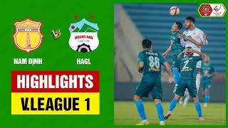 Highlights Nam Định  LPBank HAGL  Đẳng chấp chênh lệch kết quả không quá bất ngờ [upl. by Carling]