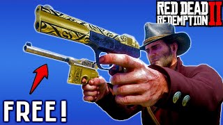 Free Mauser pistol and 155 courtesy of Angelo Bronte  Red Dead Redemption 2 [upl. by Adelle663]