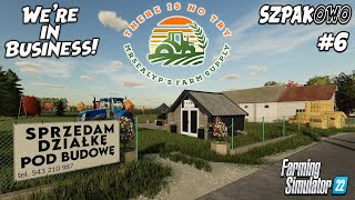 FARM SUPPLY BUSINESS IS A GO on SZPAKOWO 6  Farming Simulator 22 [upl. by Trebbor]