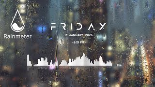 How To Make Your Desktop Look Clean With Rainmeter Mond  Add Clocks And More To Your Desktop [upl. by Ennaira]