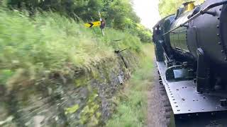 7812 Erlestoke Manor climbing to Crowcombe Heathfield [upl. by Lenes]