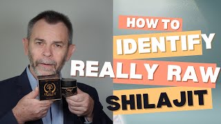 Real Shilajit How to detect one at home [upl. by Tillman]