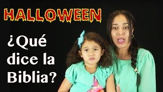 Halloween ¿Qué dice la Biblia ¿Bueno o malo INCREIBLE TESTIMONIO DE UNA NIÑA [upl. by Siward]