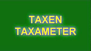 Taxen Taxameter [upl. by Llenad]