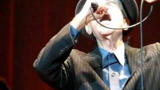 Leonard Cohen live  So Long Marianne [upl. by Ocer144]