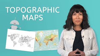 Topographic Maps  Earth Science for Kids [upl. by Ramin]