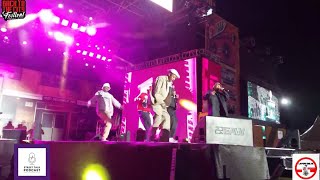 Vibe Lezinto Spikiri  performing Yonki Inti Hlangene ft Jakarumba on stage at Back to the city [upl. by Ress]