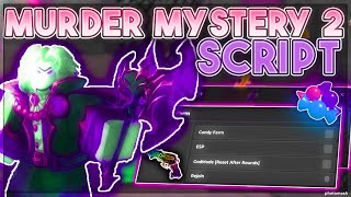 MURDER MYSTERY 2 SCRIPT  HALLOWEN  BEST SILENT AIM MM2  SILENT AIM  GRAB GUN 100 FEATURES [upl. by Allveta675]