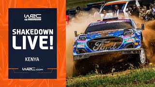 🔴 LIVE Shakedown WRC Safari Rally Kenya 2023 [upl. by Daigle15]