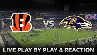 Bengals vs Ravens Play by Play amp Reaction [upl. by Anthea]