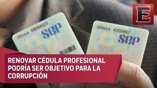 Pros y contras de la renovación obligatoria de la cédula profesional [upl. by Niasuh]