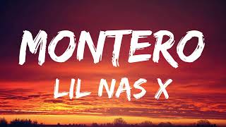 Montero  Lil Nas X  Lyrics Vdeo [upl. by Ursa25]