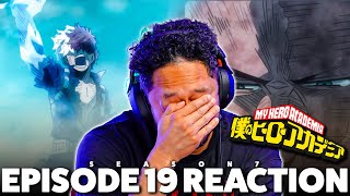 PEAK Heartbreak Moment My Hero Academia Season 7 Episode 19  Ep 157  Reaction [upl. by Haiacim]