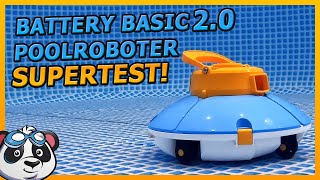 Steinbach Poolrunner Battery Basic 2 Poolsauger  Test [upl. by Esinned]