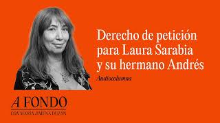 Derecho de petición para Laura Sarabia y su hermano Andrés [upl. by Hollander]