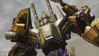 TRANSFORMERS Fall of Cybertron  Combaticons form Bruticus Domination [upl. by Nnylcaj508]