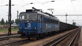 quotEgzotikusquot mozdonyok teherszolgálatban  Foreign locomotives in Hungary [upl. by Erimahs371]