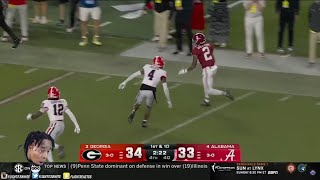 FlightReacts To 2 Georgia 4 Alabama Full Game Highlights 2024 [upl. by Geilich160]