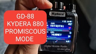 KYDERA 880UV  Added GD 88 Firmware  Now has Promiscous Mode [upl. by Shirlie]