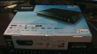 Unboxing Sony Blu Ray Player BDP S3100 [upl. by Amor]