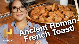 Tracing the First French Toast Back to Ancient Rome  Ancient Recipes with Sohla [upl. by Wernda]