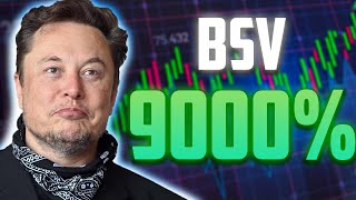 BSV A 9000 IS FINALLY HERE  BITCOIN SV MOST REALISTIC PRICE PREDICTIONS [upl. by Reinert]