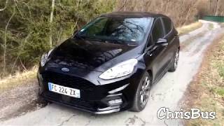 2019 Ford Fiesta STline  Start Up Depth Review and Test Drive [upl. by Hilar]